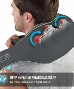 HoMedics NMS700RCG Gel Nekmassage Apparaat Met Warmte - Shiatsu - Oplaadbaar -KLASVSA Verkoop 550x550 1679