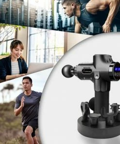 Luxari Massage Gun - Professioneel Massage Apparaat - Inclusief Koffer - 6 Opzetstukken - 30 Standen - Sport En Relax Massage - 2022 Model -KLASVSA Verkoop 550x550 1692