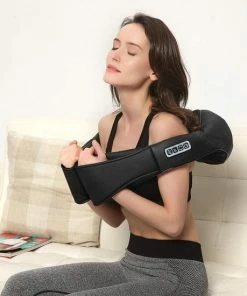 STATCH - Elektrisch Shiatsu Massage Kussen Met Warmte Functie - Nek En Schouder Massagekussen - Zwart -KLASVSA Verkoop 550x550 1693