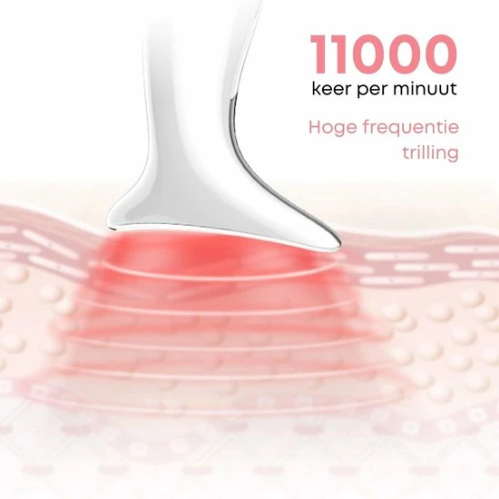 Homezie Huidverjongingsapparaat - Led Gezichtsmasker - Facelift Apparaat - Anti Rimpel - Gezichtsmassage - Nekmassage 7 Homezie Huidverjongingsapparaat - Led Gezichtsmasker - Facelift Apparaat - Anti Rimpel - Gezichtsmassage - Nekmassage - Afbeelding 7