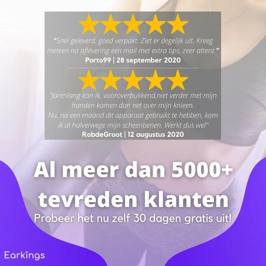 EarKings Backstretcher Massage Apparaat Met Zachte Massage Pads - Verstelbare Rugstretcher Voor Optimale Ontspanning - Paars 8 EarKings Backstretcher Massage Apparaat Met Zachte Massage Pads - Verstelbare Rugstretcher Voor Optimale Ontspanning - Paars - Afbeelding 8