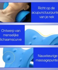 Merkloos Nekstretcher Massagekussen Nekkussen Nekklachten Triggerpoint Inclusief Instructieboekje -KLASVSA Verkoop 550x550 171
