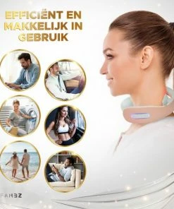 FAMBZ Ultimate Infrarood Nekmassage Apparaat (Ros? Roze) - 5 Verschillende Massages 16 Snelheden -KLASVSA Verkoop 550x550 179