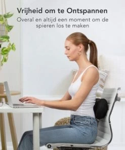 LifeGoods Shiatsu Massage Kussen - Elektrisch Nek En Rug Apparaat - Met Warmte Functie ? Zwart -KLASVSA Verkoop 550x550 19