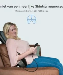 Lifeproducts Shiatsu Massagestoel Met Massagekussen – Massage Stoel Met Luchtcompressiemassage – Instelbare Warmtefunctie – Met Nekmassage, Rugmassage, En Dijmassage -KLASVSA Verkoop 550x550 208
