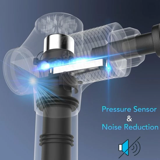 Northwall Massage Gun - Professioneel Massagegun - Inclusief Koffer - Massage Apparaat - Massage Pistool - Zwart 7 Northwall Massage Gun - Professioneel Massagegun - Inclusief Koffer - Massage Apparaat - Massage Pistool - Zwart - Afbeelding 7