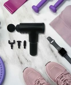 ZIGLA Massage Gun – Ontspanning Cadeau – Massage Pistool Sport En Relax– Incl. 4 Opzetstukken – 6 Verschillende Standen – Zwart -KLASVSA Verkoop 550x550 219