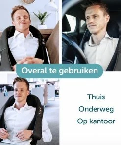 ForDig Shiatsu Massagekussen - 8 Roterende Massagepunten - 3 Snelheden - Warmte Functie -KLASVSA Verkoop 550x550 231