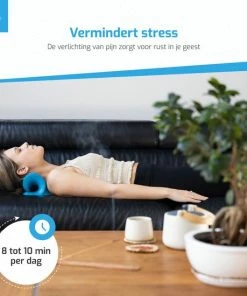 Mass?ji Massagekussen - Massage Kussen - Nekstretcher - Shiatsu Massagekussen - Nekmassage Apparaat - Nekkussen - Massage - Triggerpoint - Acupunctuur - Nek Massage -KLASVSA Verkoop 550x550 236