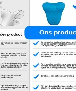 Buzzworldwide Nekstretcher - Massagekussen - Nekkussen - Nekmassage Apparaat - Schoudermassage - Nek Massage - Nekpijn Kussen - Nekshape - Blackfriday - Sinterklaascadeau - Kerstcadeau -KLASVSA Verkoop 550x550 246