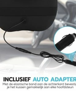 Qumax Massagekussen - Warmte Functie - Elektrisch Shiatsu Massage Kussen - Voor Thuis En Auto - Zwart -KLASVSA Verkoop 550x550 253