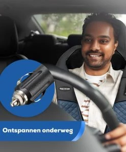 Rejuvenaid® - Shiatsu Massagekussen - Incl. Draagtas + Comfort Riem + Warmtebeschermer + Auto-Adapter - Verwarmt Nek & Rug Massageapparaat - Blauw -KLASVSA Verkoop 550x550 273