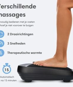 Lifeproducts Shiatsu Voetmassageapparaat Massage Apparaat - 18 Verwarmde Massagekoppen - Goed Voor Bloedcirculatie - Met Infraroodwarmte - Instelbare Draairichting -KLASVSA Verkoop 550x550 283