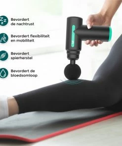 Massagerr® Mini Massage Gun – Incl. Koffer En Stressbal – LCD Touchscreen Display - Massage Pistool – 6 Niveaus & Turbostand - Sport En Relax Massage Apparaat -KLASVSA Verkoop 550x550 30