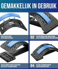 Buzzworldwide- Backstretcher - Rugpijn - Rugmassage - Rolastretcher - Accupresuur - Rugstretcher - Rugstrekker - Backzy - Rugklachten - Chiroboard - Verstelbaar - Rugpijn Verlichten - Acupunctuur - Triggerpoint - Rugsteun Auto - Ergonomische Rugsteun -KLASVSA Verkoop 550x550 302