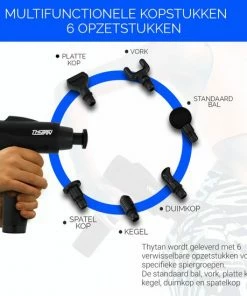 Massage Gun Professioneel THYTAN 30 Standen 2500mAh Tegen Spierpijn - Met Zwarte Koffer -KLASVSA Verkoop 550x550 313