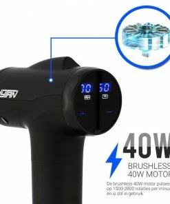 Massage Gun Professioneel THYTAN 30 Standen 2500mAh Tegen Spierpijn - Met Zwarte Koffer -KLASVSA Verkoop 550x550 314