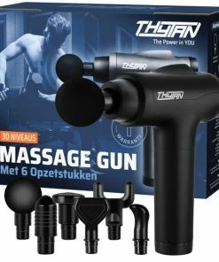 Massage Gun Professioneel THYTAN 30 Standen 2500mAh Tegen Spierpijn - Met Zwarte Koffer -KLASVSA Verkoop 550x550 317