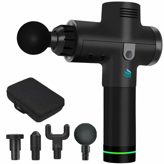 Merkloos Massage Gun - Massage Apparaten - Fitness - Sport - Massage - 30 Standen - 6 Kopstukken - Inclusief Reistas - Zwart 6 Merkloos Massage Gun - Massage Apparaten - Fitness - Sport - Massage - 30 Standen - 6 Kopstukken - Inclusief Reistas - Zwart - Afbeelding 6