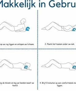 Merkloos Massagekussen - Nekmassage Apparaat - Voor Nek-, Rug- En Schouderpijn -KLASVSA Verkoop 550x550 329