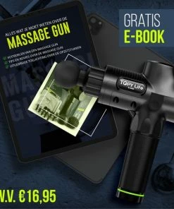 Topylife® Massage Gun - Massage Apparaat - Professioneel En Krachtig Massage Gun - Inclusief Massage Ballen En Opzetstukken - Snel En Effectief Spierherstel - Ontspan En Relax Met Deze Massage Pistool - Ideale Spierstimulator -KLASVSA Verkoop 550x550 334