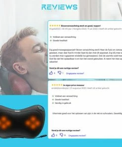 Sanbo Draadloos Massagekussen WL20 ? Massage Apparaten ? Warmte Functie Met Infrarood - Voor Thuis En Auto - Shiatsu 13 Sanbo Draadloos Massagekussen WL20 ? Massage Apparaten ? Warmte Functie Met Infrarood - Voor Thuis En Auto - Shiatsu -KLASVSA Verkoop 550x550 338