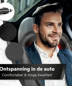 Living Nine Shiatsu Massagekussen - Elektrisch Nek En Schouder Apparaat ? Zwart -KLASVSA Verkoop 550x550 353