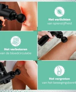 AyeWay Professionele Massage Gun - Nek, Rug, Fullbody - 7 Opzetstukken - 6 Standen 13 AyeWay Professionele Massage Gun - Nek, Rug, Fullbody - 7 Opzetstukken - 6 Standen -KLASVSA Verkoop 550x550 359