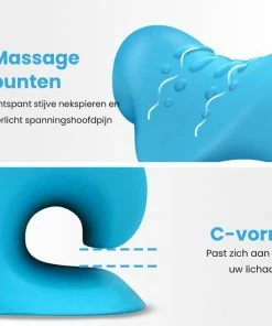 MW? Nekstretcher - Massagekussen Nek - Nekkussen - Nekmassage Apparaat - Voor Nek- En Rugklachten -KLASVSA Verkoop 550x550 36