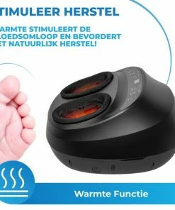 El Suvon Shiatsu Voetmassage Apparaat - Shiatsu Massagekussen - Voetmassage Apparaat Met Luchtcompressie En Infrarood Warmte - Voor Verbeterde Bloedcirculatie - Afstandsbediening -KLASVSA Verkoop 550x550 371