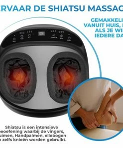El Suvon Shiatsu Voetmassage Apparaat - Shiatsu Massagekussen - Voetmassage Apparaat Met Luchtcompressie En Infrarood Warmte - Voor Verbeterde Bloedcirculatie - Afstandsbediening -KLASVSA Verkoop 550x550 373