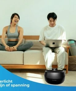 El Suvon Shiatsu Voetmassage Apparaat - Shiatsu Massagekussen - Voetmassage Apparaat Met Luchtcompressie En Infrarood Warmte - Voor Verbeterde Bloedcirculatie - Afstandsbediening -KLASVSA Verkoop 550x550 376