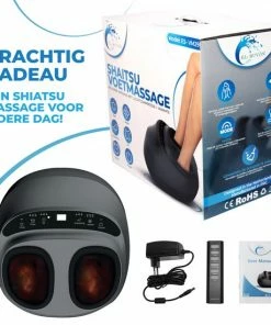 El Suvon Shiatsu Voetmassage Apparaat - Shiatsu Massagekussen - Voetmassage Apparaat Met Luchtcompressie En Infrarood Warmte - Voor Verbeterde Bloedcirculatie - Afstandsbediening -KLASVSA Verkoop 550x550 378