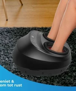 El Suvon Shiatsu Voetmassage Apparaat - Shiatsu Massagekussen - Voetmassage Apparaat Met Luchtcompressie En Infrarood Warmte - Voor Verbeterde Bloedcirculatie - Afstandsbediening -KLASVSA Verkoop 550x550 379