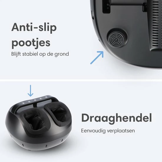 Lifeproducts Shiatsu Voetmassage apparaat | Voetmassage Apparaat met Luchtcompressie en Infrarood Warmte | Voor Verbeterde Bloedcirculatie | Met Draaghendel en Afstandsbediening Lifeproducts Shiatsu Voetmassage Apparaat | Voetmassage Apparaat Met Luchtcompressie En Infrarood Warmte | Voor Verbeterde Bloedcirculatie | Met Draaghendel En Afstandsbediening -KLASVSA Verkoop 550x550 389