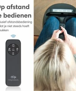 Lifeproducts Shiatsu Voetmassage Apparaat | Voetmassage Apparaat Met Luchtcompressie En Infrarood Warmte | Voor Verbeterde Bloedcirculatie | Met Draaghendel En Afstandsbediening 6 Lifeproducts Shiatsu Voetmassage Apparaat | Voetmassage Apparaat Met Luchtcompressie En Infrarood Warmte | Voor Verbeterde Bloedcirculatie | Met Draaghendel En Afstandsbediening -KLASVSA Verkoop 550x550 391