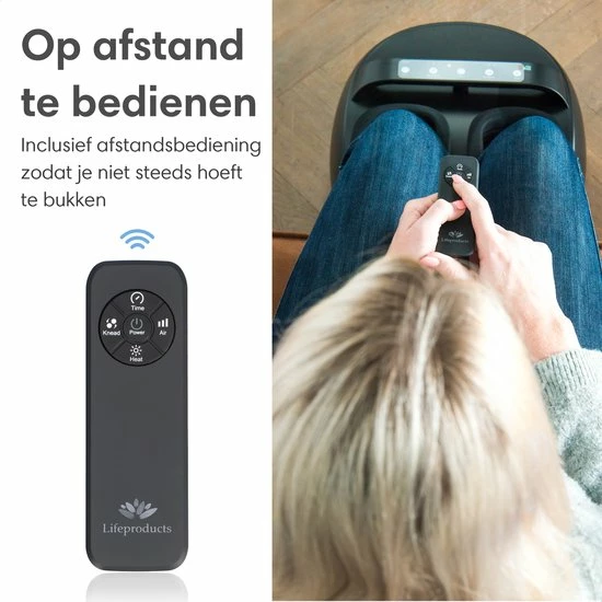 Lifeproducts Shiatsu Voetmassage apparaat | Voetmassage Apparaat met Luchtcompressie en Infrarood Warmte | Voor Verbeterde Bloedcirculatie | Met Draaghendel en Afstandsbediening Lifeproducts Shiatsu Voetmassage Apparaat | Voetmassage Apparaat Met Luchtcompressie En Infrarood Warmte | Voor Verbeterde Bloedcirculatie | Met Draaghendel En Afstandsbediening -KLASVSA Verkoop 550x550 391