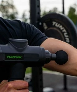 Tunturi Massage Gun Incl. Opzetstukken En Koffer - Oplaadbaar Massage Apparaat - Massage Pistool - Zwart -KLASVSA Verkoop 550x550 398