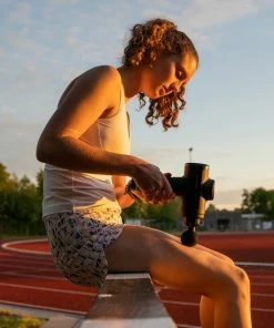 Tunturi Massage Gun Incl. Opzetstukken En Koffer - Oplaadbaar Massage Apparaat - Massage Pistool - Zwart -KLASVSA Verkoop 550x550 401