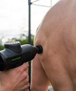 Tunturi Massage Gun Incl. Opzetstukken En Koffer - Oplaadbaar Massage Apparaat - Massage Pistool - Zwart -KLASVSA Verkoop 550x550 402