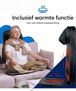 Duert? - Massagestoel Shiatsu 3D Massagekussen - Nekmassage Apparaat - Infrarood Massage Apparaat 16 Duert? - Massagestoel Shiatsu 3D Massagekussen - Nekmassage Apparaat - Infrarood Massage Apparaat -KLASVSA Verkoop 550x550 410