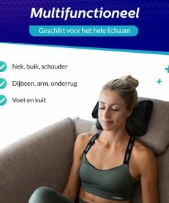 Premium Shiatsu Massagekussen Voor Een Pijnlijke Nek & Rug - Nekmassage Apparaat - Rugmassage Apparaten - Massage Pillow | Vitalic -KLASVSA Verkoop 550x550 413