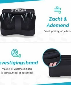 Premium Shiatsu Massagekussen Voor Een Pijnlijke Nek & Rug - Nekmassage Apparaat - Rugmassage Apparaten - Massage Pillow | Vitalic -KLASVSA Verkoop 550x550 416