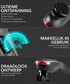 RX Goods Professioneel Klopmassage Apparaat – 6 Snelheden, 6 Massage Opties & 6 Opzetstukken - Handmassage Gun – Deep Tissue & Triggerpoint 9 RX Goods Professioneel Klopmassage Apparaat – 6 Snelheden, 6 Massage Opties & 6 Opzetstukken - Handmassage Gun – Deep Tissue & Triggerpoint -KLASVSA Verkoop 550x550 426