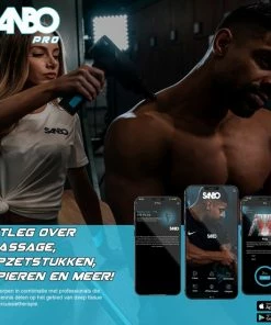 Sanbo® Massage Gun PRO - Professioneel En Krachtig - Inclusief App - Massage Pistool - Black Friday 2022 -KLASVSA Verkoop 550x550 461