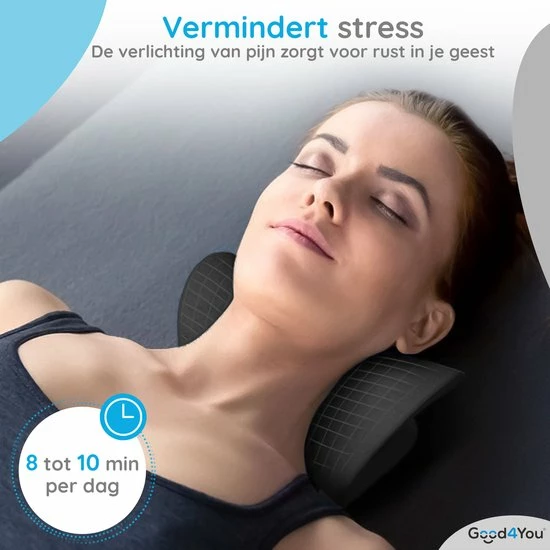 Good4You Nekstretcher - Warmte Element - Massagekussen - Shiatsu - Nekkussen 7 Good4You Nekstretcher - Warmte Element - Massagekussen - Shiatsu - Nekkussen - Afbeelding 7