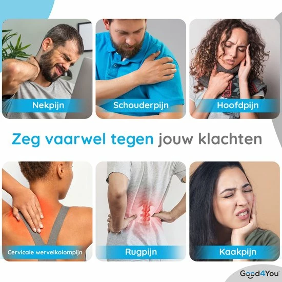 Good4You Nekstretcher - Warmte Element - Massagekussen - Shiatsu - Nekkussen 11 Good4You Nekstretcher - Warmte Element - Massagekussen - Shiatsu - Nekkussen - Afbeelding 11