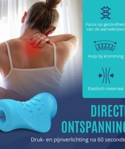 Onbody - Nekstretcher - Nekmassage Apparaat - Tegen Nekpijn - Nek Stretcher - Kerst - Black Friday - Hoofdkussen Tegen Nekklachten - Nekkussen - Blauw 5 Onbody - Nekstretcher - Nekmassage Apparaat - Tegen Nekpijn - Nek Stretcher - Kerst - Black Friday - Hoofdkussen Tegen Nekklachten - Nekkussen - Blauw -KLASVSA Verkoop 550x550 495