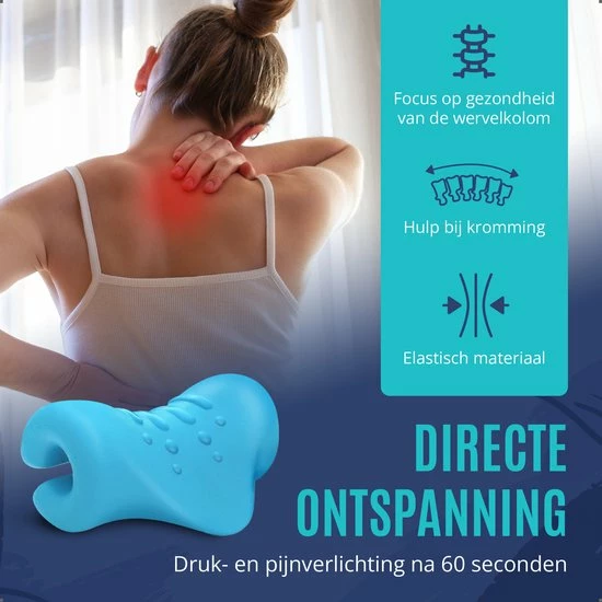 Onbody - Nekstretcher - Nekmassage apparaat - Tegen Nekpijn - Nek stretcher - Kerst - Black Friday - Hoofdkussen tegen Nekklachten - Nekkussen - Blauw Onbody - Nekstretcher - Nekmassage Apparaat - Tegen Nekpijn - Nek Stretcher - Kerst - Black Friday - Hoofdkussen Tegen Nekklachten - Nekkussen - Blauw -KLASVSA Verkoop 550x550 495
