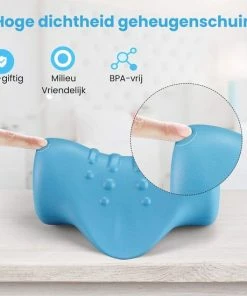 Onbody - Nekstretcher - Nekmassage Apparaat - Tegen Nekpijn - Nek Stretcher - Kerst - Black Friday - Hoofdkussen Tegen Nekklachten - Nekkussen - Blauw 7 Onbody - Nekstretcher - Nekmassage Apparaat - Tegen Nekpijn - Nek Stretcher - Kerst - Black Friday - Hoofdkussen Tegen Nekklachten - Nekkussen - Blauw -KLASVSA Verkoop 550x550 497